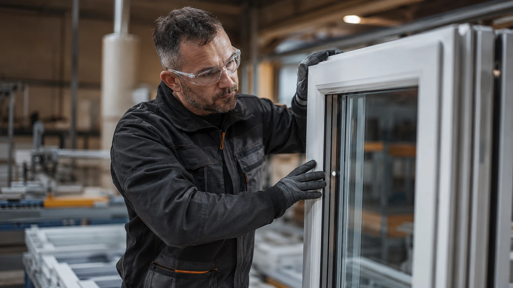 Atelier de fabrication de menuiseries PVC Pimapen